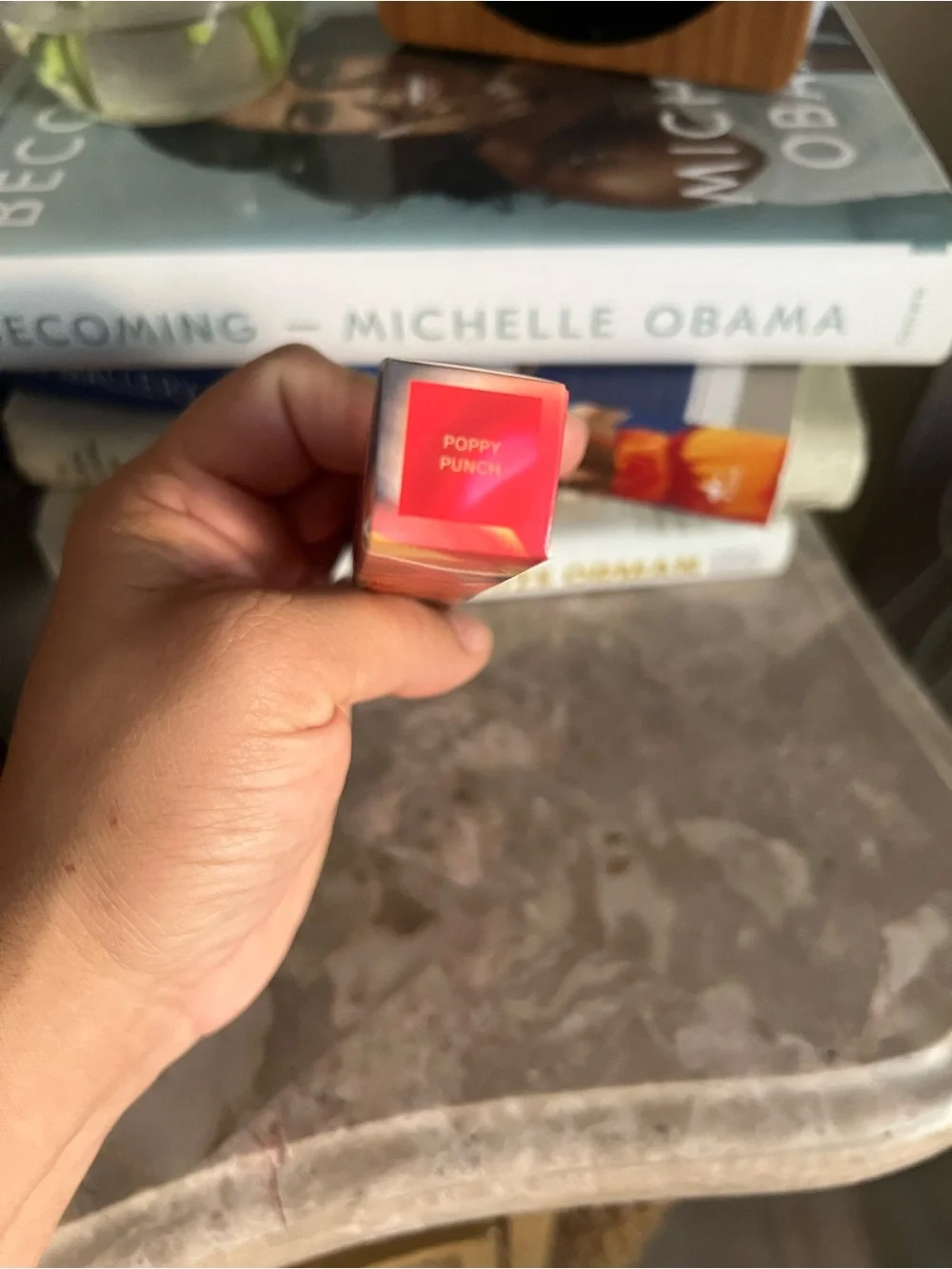 r.e.m. beauty x wicked: for good poppy plumping lip gloss
